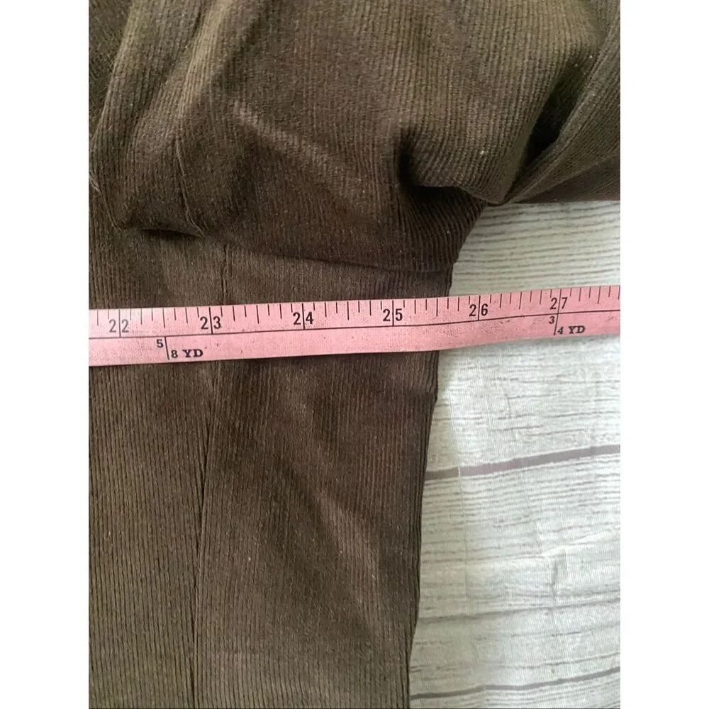Ralph Lauren men 46XL 2 button corduroy blazer w/patch elbows brown